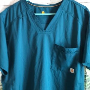 Carhartt V neck scrub top